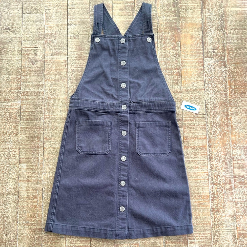 Old navy Black Denim Button Front Jumper